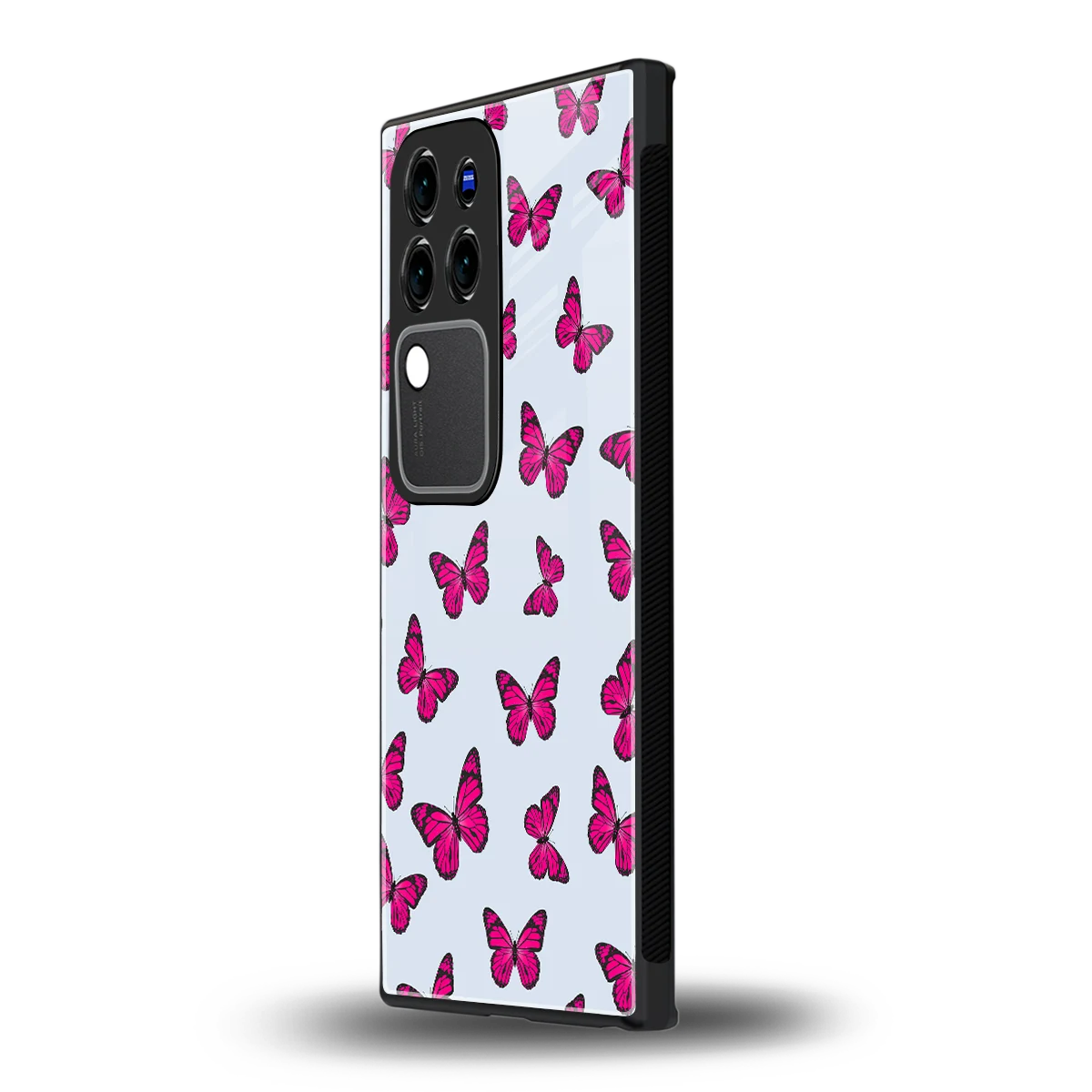 Butterfly Burst Litevivo v30 pro mobile cover | shockproof glass phone case