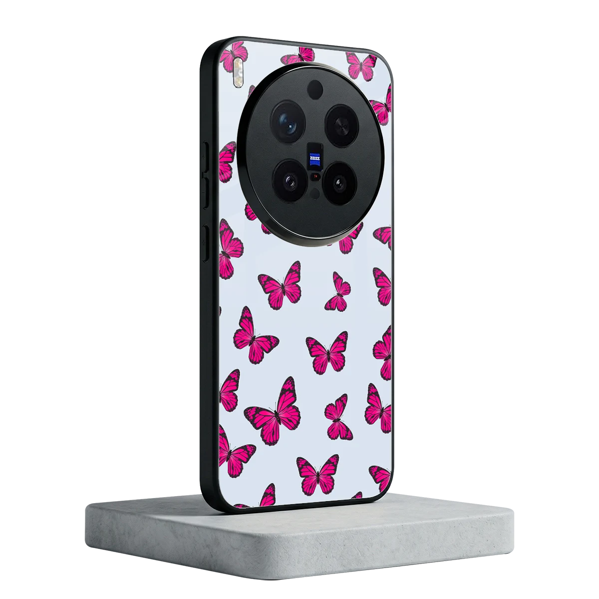 Butterfly Burst Lite vivo x300 pro mobile cover | shockproof glass phone case