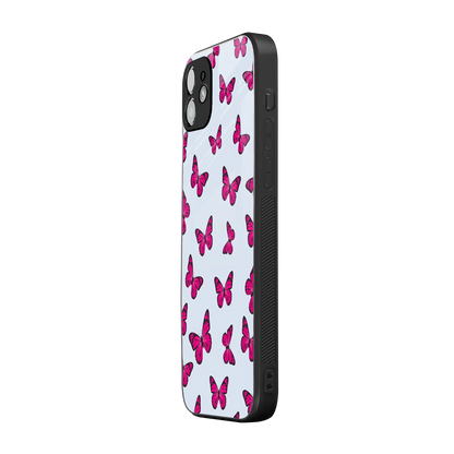 Butterfly Burst Lite iphone 12 mobile cover | shockproof glass phone case