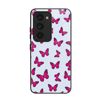 Butterfly Burst Lite back phone cover | glass case for redmi 15 5g