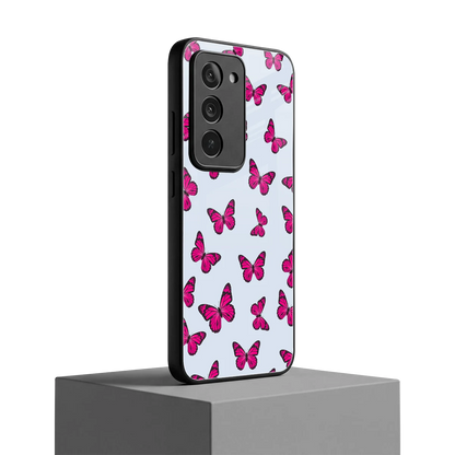 Butterfly Burst Lite redmi 15 5g mobile cover | shockproof glass phone case