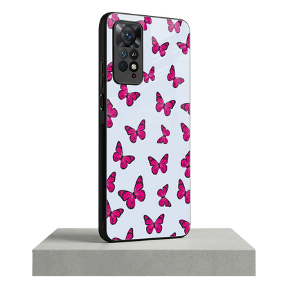 Butterfly Burst Lite redmi note 11 pro mobile cover | shockproof glass phone case