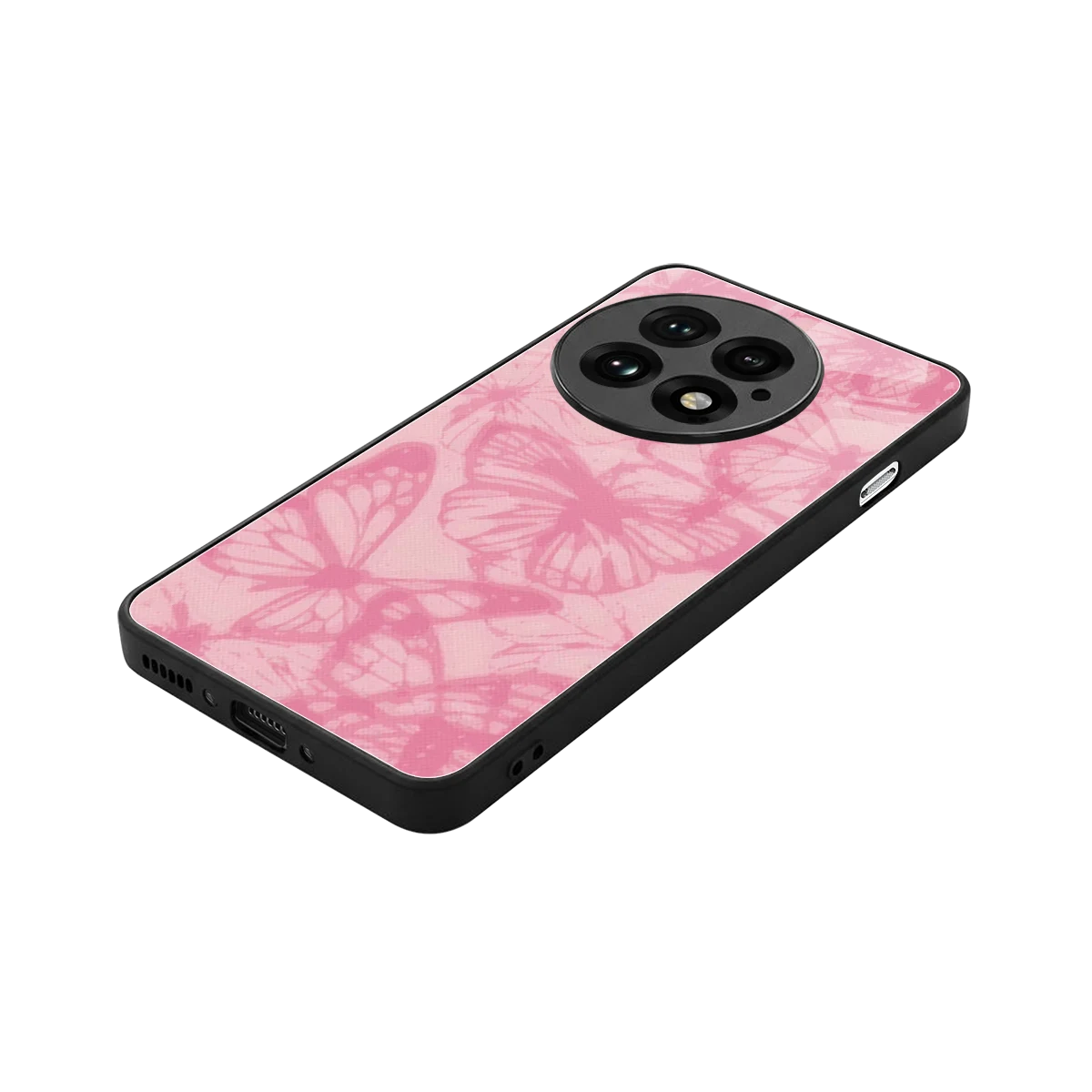 Butterfly Spectrum stylish phone case for oneplus 13 | glossy glass and slim fit
