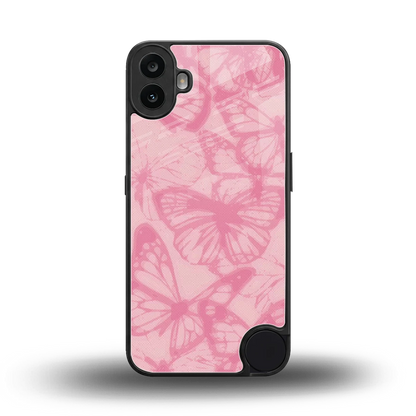 Butterfly Spectrum back phone cover | glass case for cmf nothing phone 1