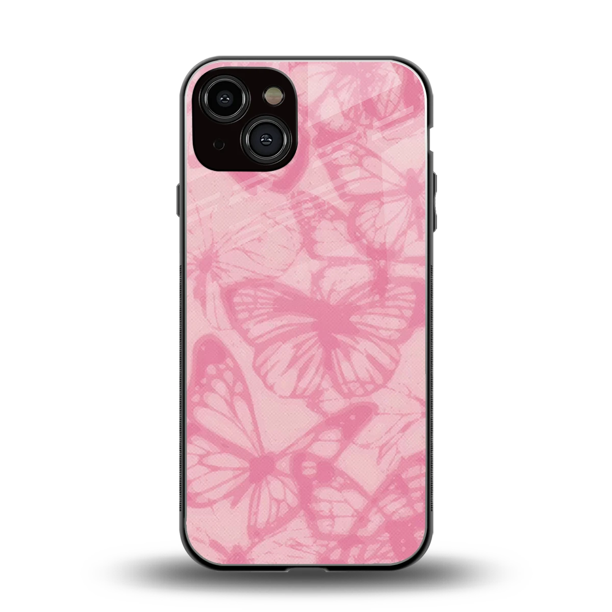Butterfly Spectrum back phone cover | glass case for iphone 13