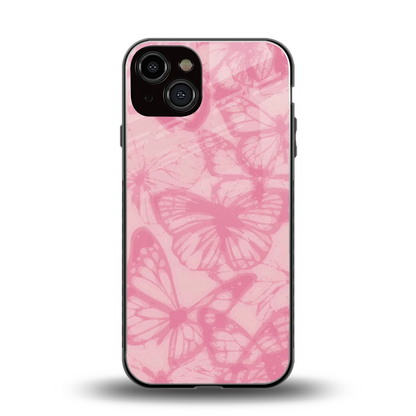 Butterfly Spectrum back phone cover | glass case for iphone 13
