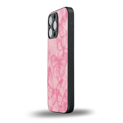 Butterfly Spectrum iphone 16 pro max mobile cover | shockproof glass phone case