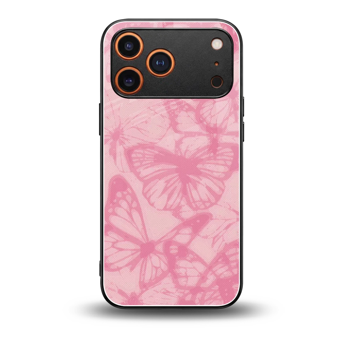 Butterfly Spectrum back phone cover | glass case for iphone 17 pro max