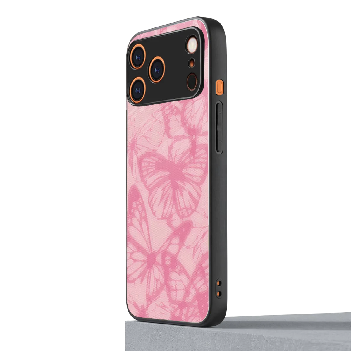 Butterfly Spectrum iphone 17 pro max mobile cover | shockproof glass phone case