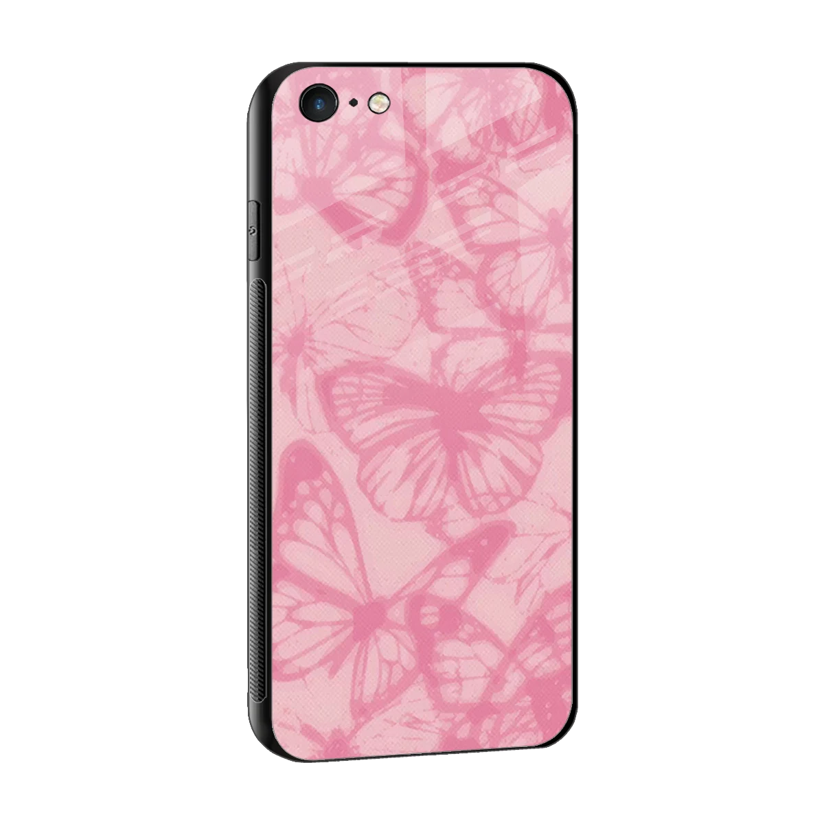 Butterfly Spectrum sleek iphone 6s cover with tempered glass back and TPU edges