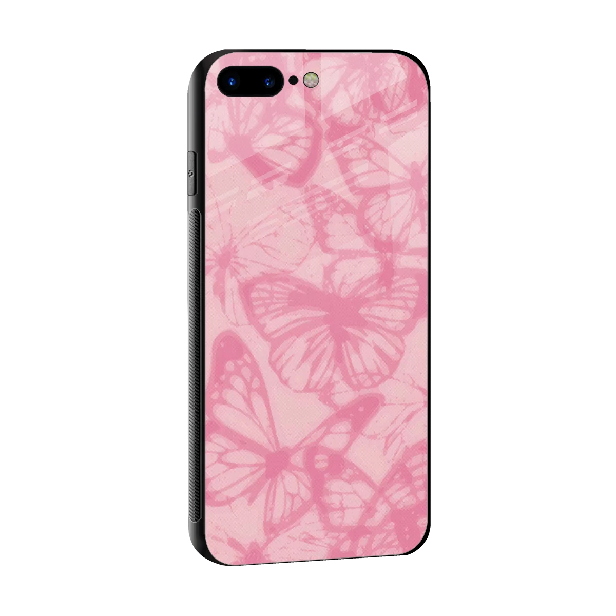 Butterfly Spectrum sleek iphone 7 plus cover with tempered glass back and TPU edges
