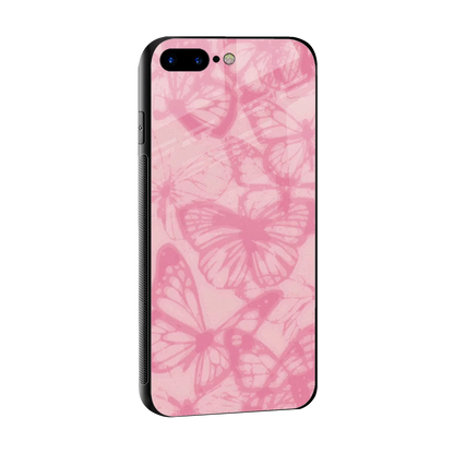 Butterfly Spectrum sleek iphone 7 plus cover with tempered glass back and TPU edges