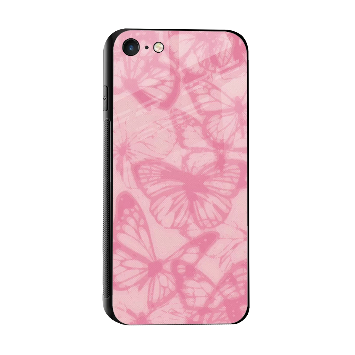 Butterfly Spectrum sleek iphone 7 cover with tempered glass back and TPU edges