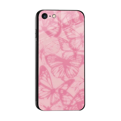 Butterfly Spectrum sleek iphone 7 cover with tempered glass back and TPU edges