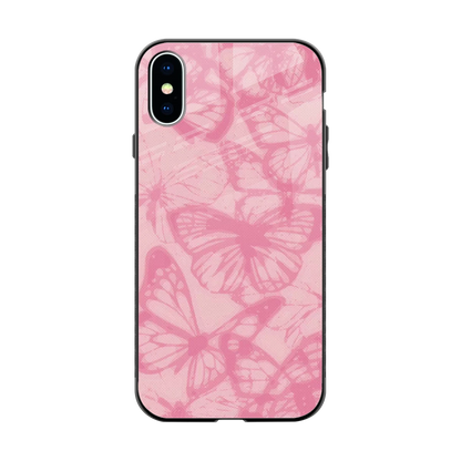 Butterfly Spectrum back phone cover | glass case for iphone xs