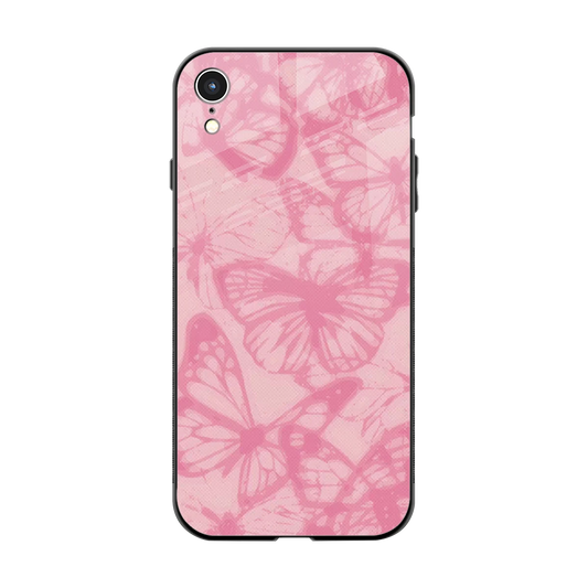 Butterfly Spectrum back phone cover | glass case for iphone xr