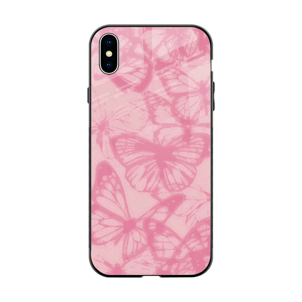 Butterfly Spectrum back phone cover | glass case for iphone xs max
