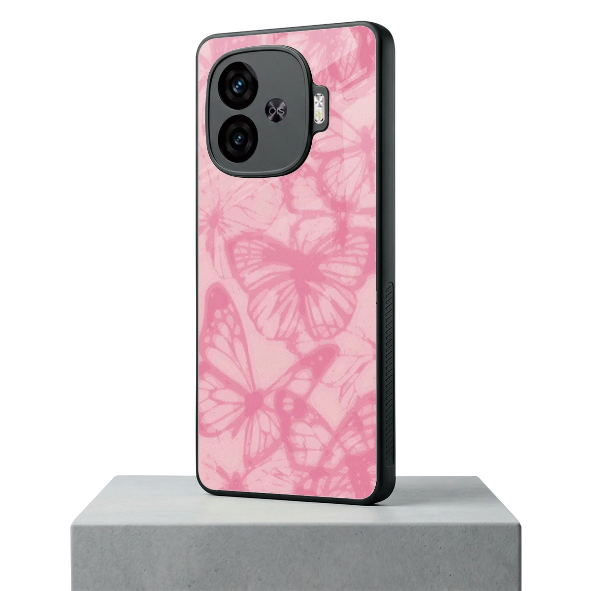 Butterfly Spectrum iqoo neo 10r 5g mobile cover | shockproof glass phone case