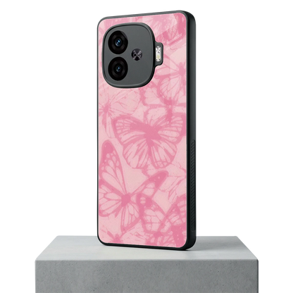 Butterfly Spectrum iqoo neo 10r 5g mobile cover | shockproof glass phone case