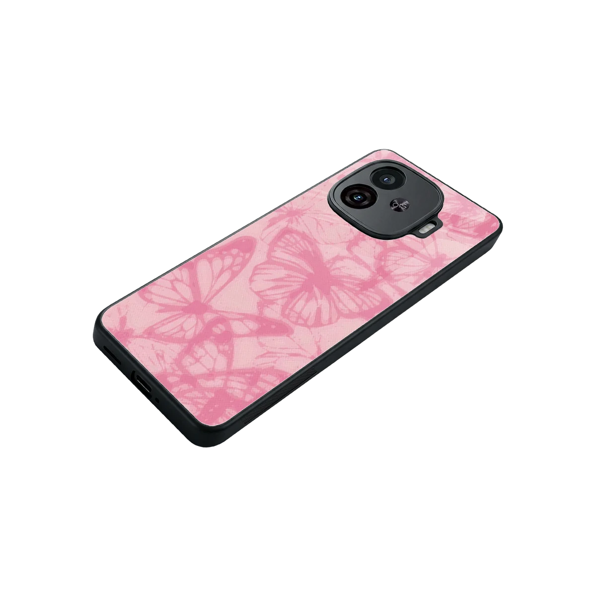 Butterfly Spectrum stylish phone case for iqoo neo 10r 5g | glossy glass and slim fit