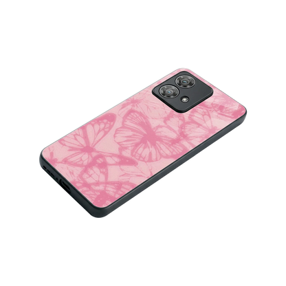 Butterfly Spectrum stylish phone case for motorola edge 40 neo 5g | glossy glass and slim fit