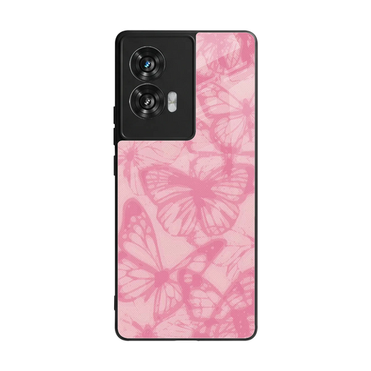 Butterfly Spectrum back phone cover | glass case for motorola edge 50 fusion
