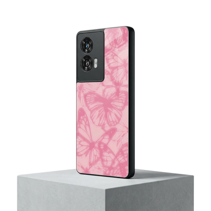 Butterfly Spectrum motorola edge 50 fusion mobile cover | shockproof glass phone case