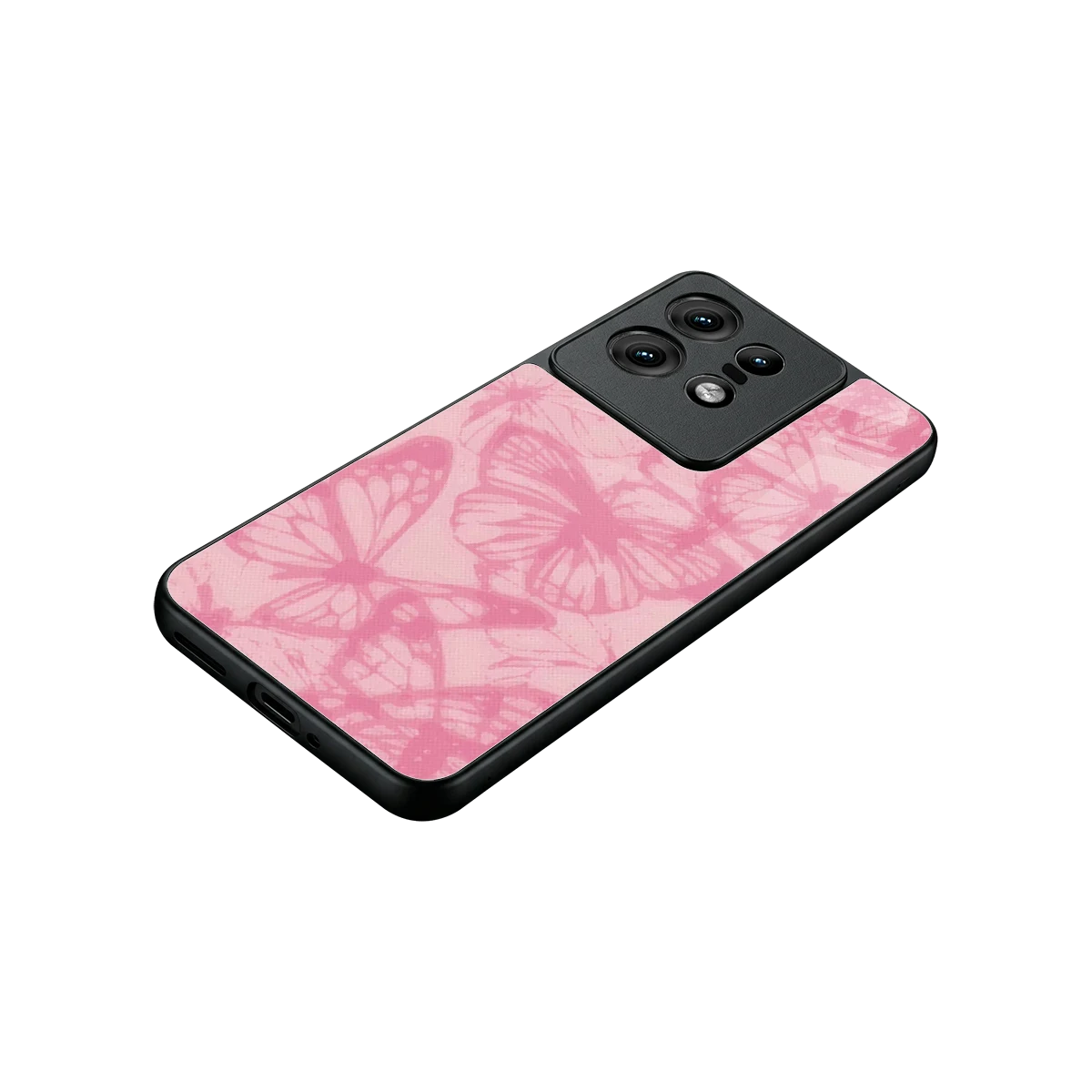 Butterfly Spectrum stylish phone case for motorola edge 50 pro | glossy glass and slim fit