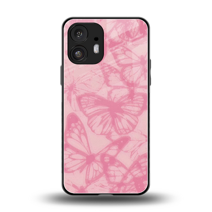 Butterfly Spectrum back phone cover | glass case for nothing phone 2