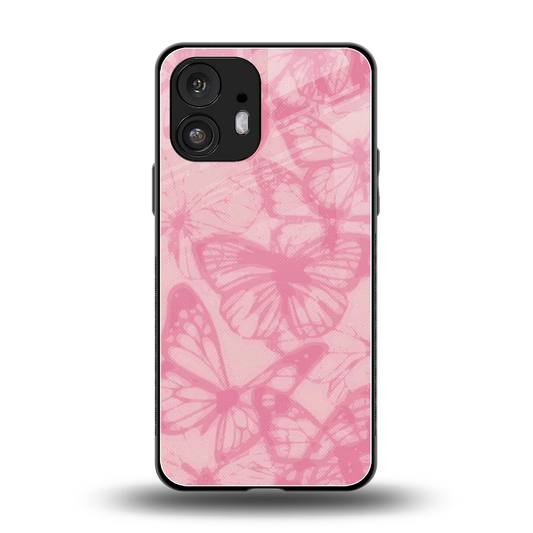Butterfly Spectrum back phone cover | glass case for nothing phone 2