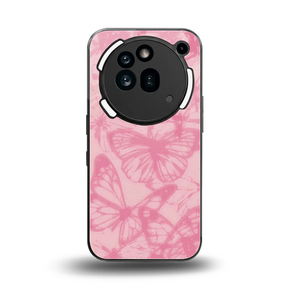 Butterfly Spectrum back phone cover | glass case for nothing phone 3a pro