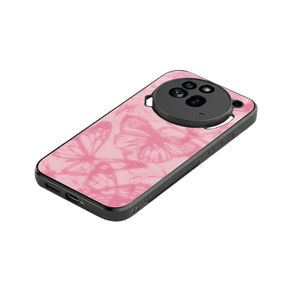 Butterfly Spectrum stylish phone case for nothing phone 3a pro | glossy glass and slim fit