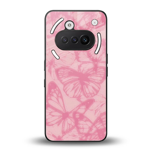 Butterfly Spectrum back phone cover | glass case for nothing phone 3a