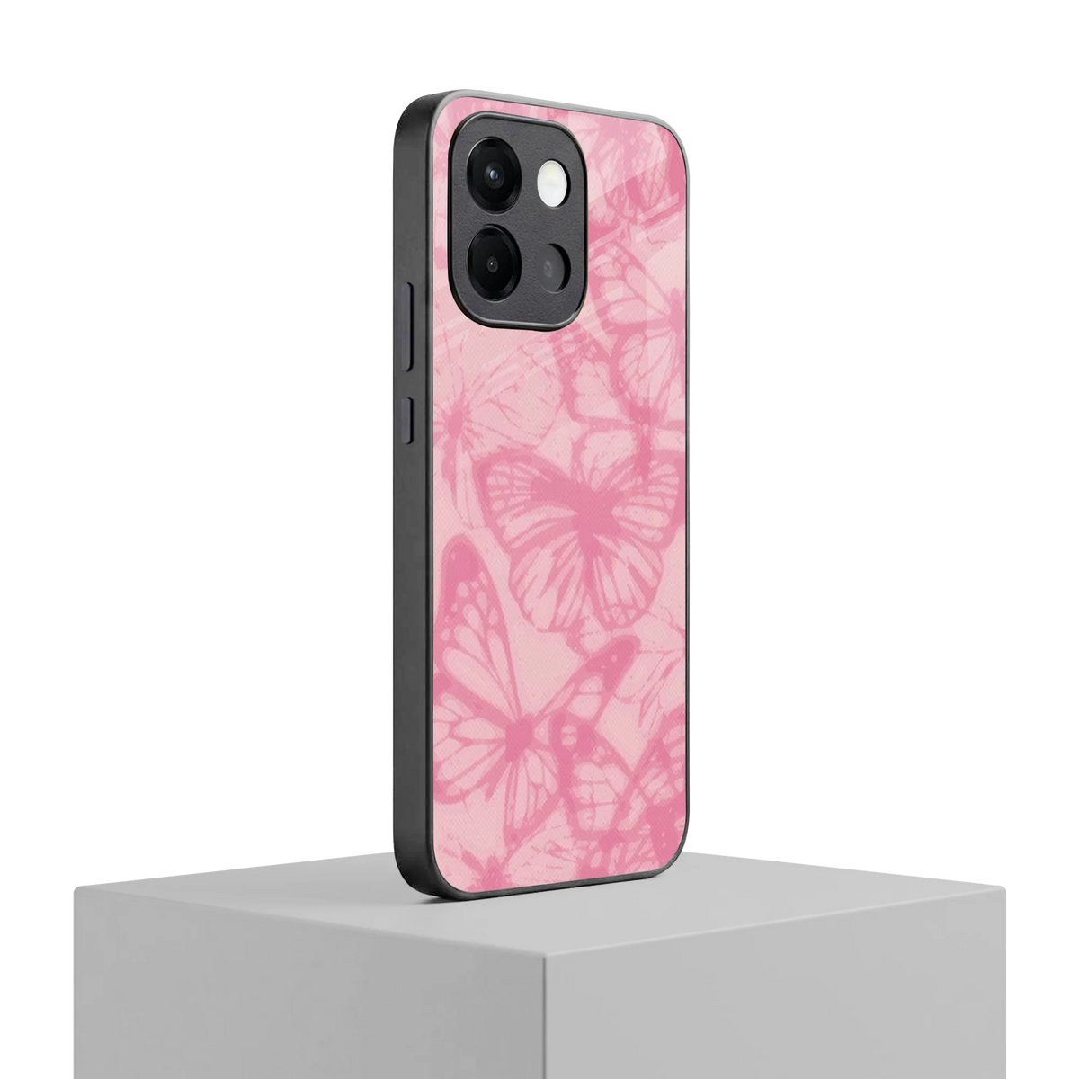 Butterfly Spectrum oneplus 13s mobile cover | shockproof glass phone case