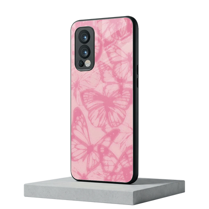 Butterfly Spectrum oneplus nord 2 mobile cover | shockproof glass phone case