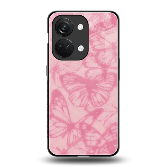 Butterfly Spectrum back phone cover | glass case for oneplus nord 3