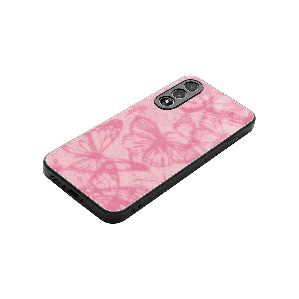 Butterfly Spectrum stylish phone case for oneplus nord 5 | glossy glass and slim fit