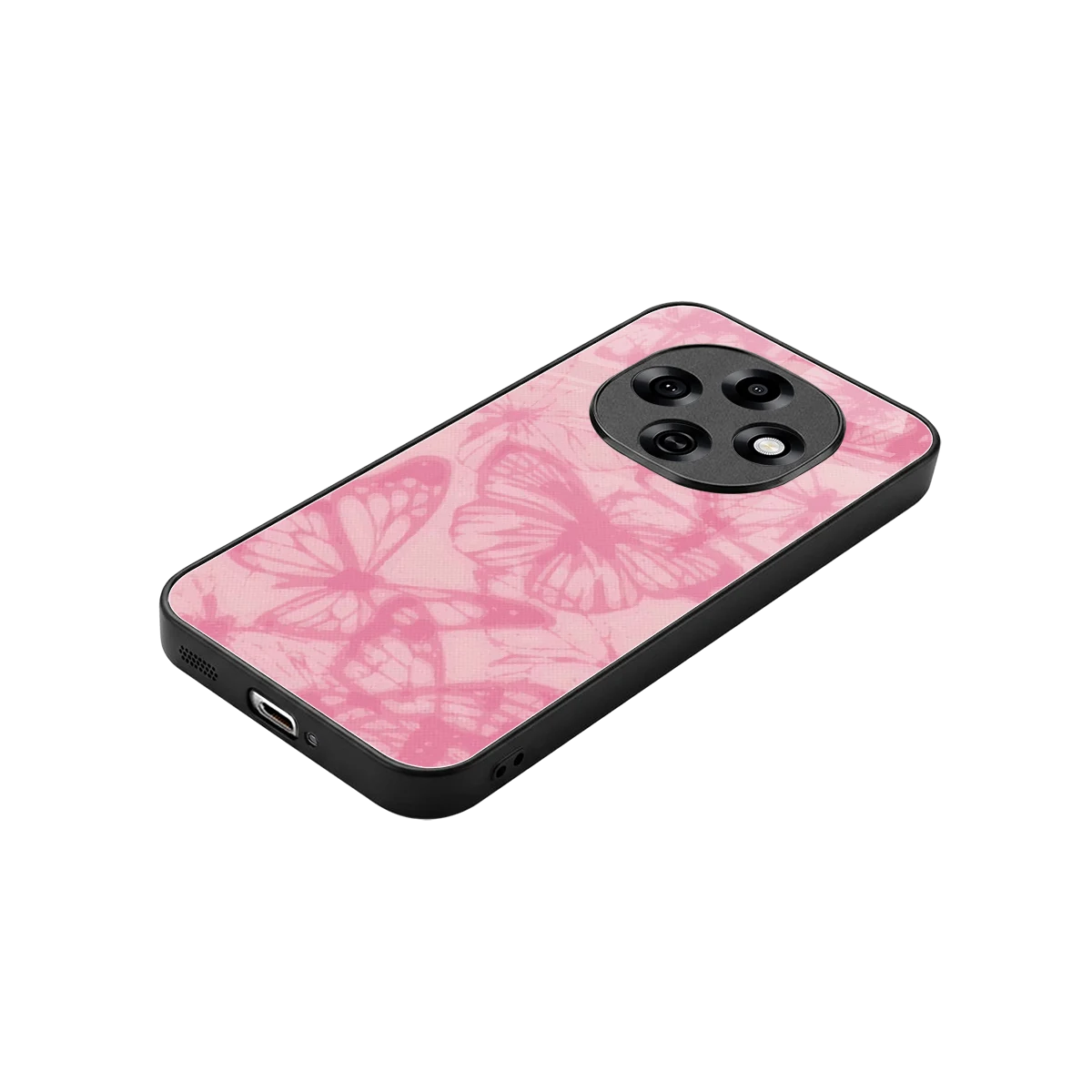 Butterfly Spectrum stylish phone case for oppo f31 pro 5g | glossy glass and slim fit