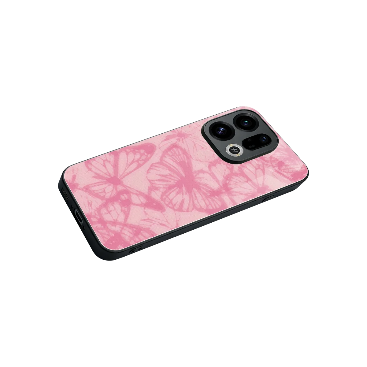 Butterfly Spectrum stylish phone case for oppo find x9 | glossy glass and slim fit