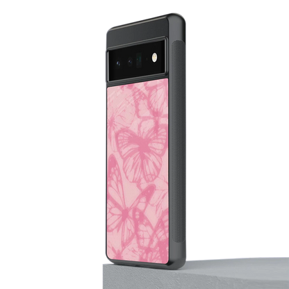 Butterfly Spectrum stylish phone case for google pixel 6 pro | glossy glass and slim fit
