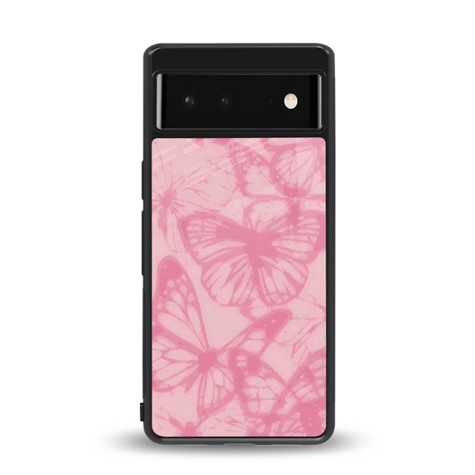 Butterfly Spectrum back phone cover | glass case for google pixel 6a