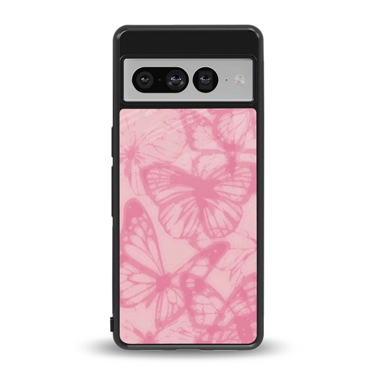 Butterfly Spectrum back phone cover | glass case for google pixel 7 pro