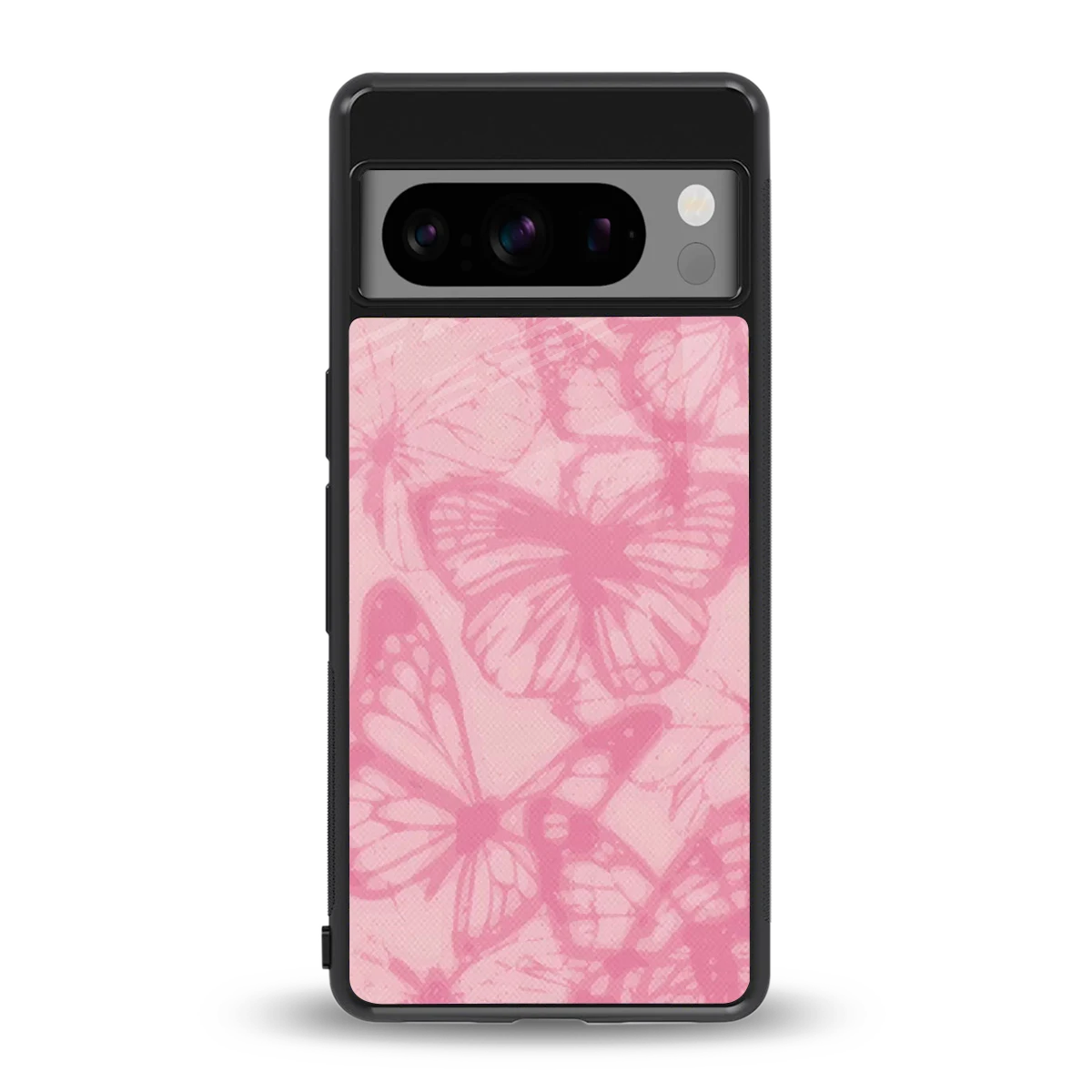 Butterfly Spectrum back phone cover | glass case for google pixel 8 pro