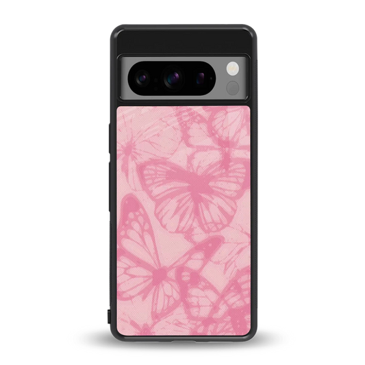 Butterfly Spectrum back phone cover | glass case for google pixel 8 pro