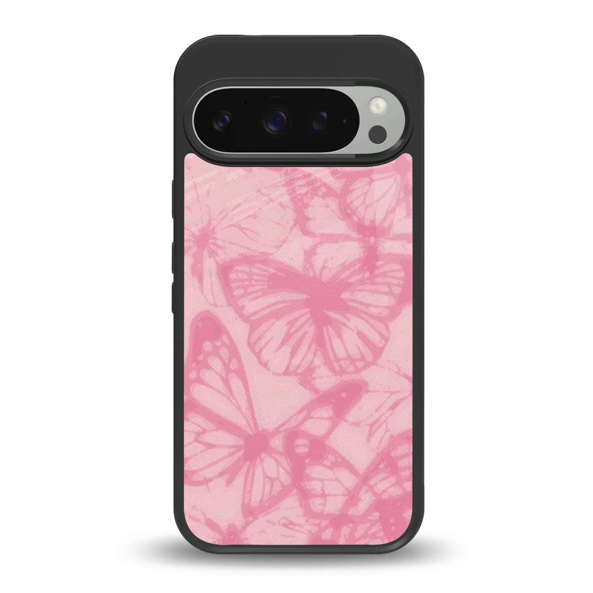 Butterfly Spectrum back phone cover | glass case for google pixel 9 pro