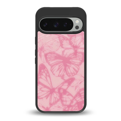 Butterfly Spectrum back phone cover | glass case for google pixel 9 pro xl