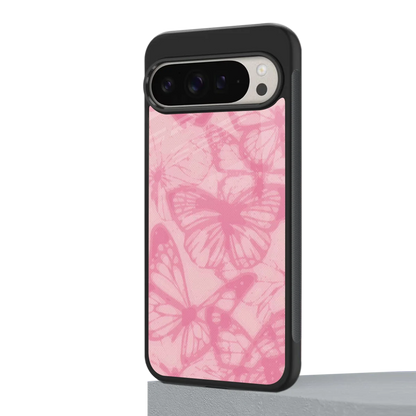 Butterfly Spectrum google pixel 9 pro xl mobile cover | shockproof glass phone case