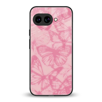 Butterfly Spectrum back phone cover | glass case for google pixel 10a