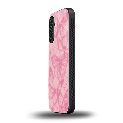 Butterfly Spectrum samsung galaxy a55 5g mobile cover | shockproof glass phone case