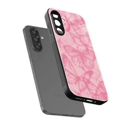 Butterfly Spectrum sleek samsung galaxy a17 5g cover with tempered glass back and TPU edges